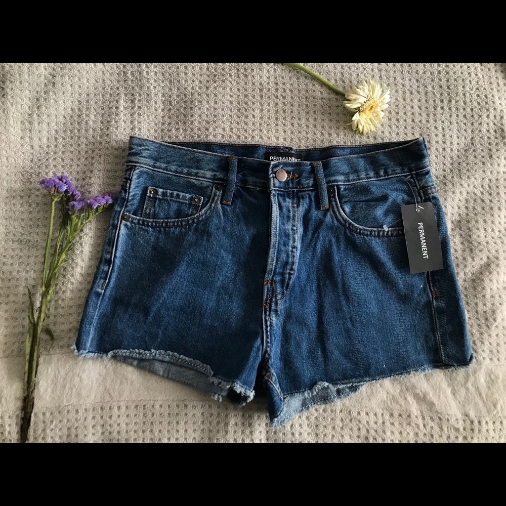 Permanent Denim Shorts